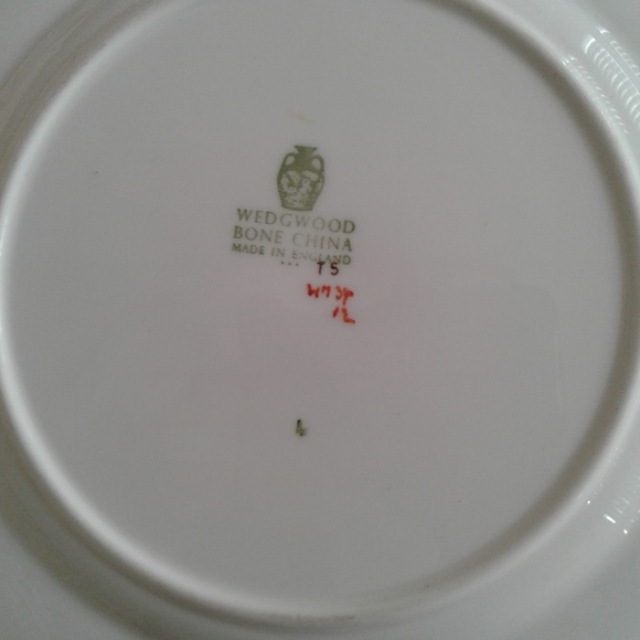 Set of 6 Vintage Wedgewood Dinner Plates 10 3/4" - Picture 9 of 9